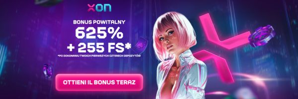 Xon Casino game page displaying published return to player percentages